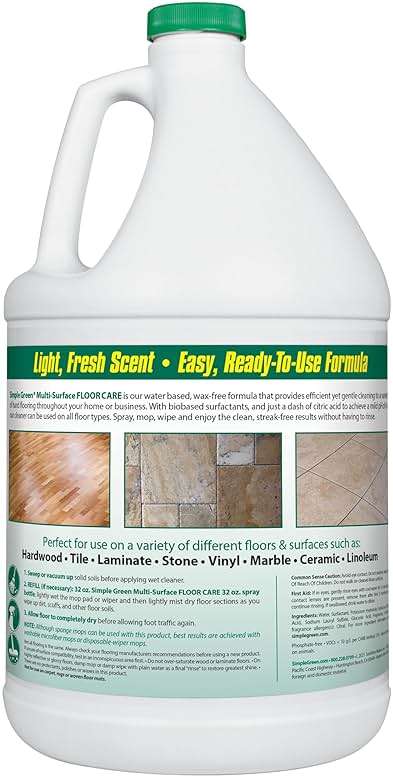 Multi-Surface Floor Care - Cleans Hardwood, Vinyl, Laminate, Tile, Concrete and Other Wood - pH Neutral Floor Cleaner 1Gal - Image 2