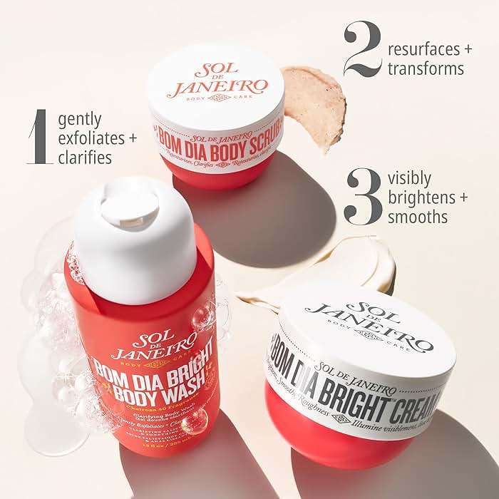 Sol de Janeiro Bom Dia Bright Body Scrub 220g/7.8 oz. - Image 6