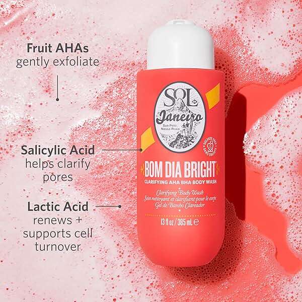 Sol de Janeiro Bom Dia Bright Clarifying AHA BHA Body Wash - Image 3