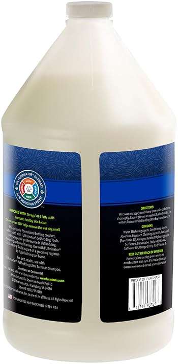 FURminator® deShedding Ultra Premium Conditioner for Dogs, 128 Oz, with Pump - Image 3