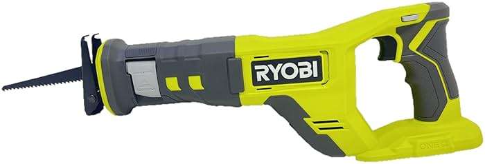 RYOBI ONE+ 18V Cordless Reciprocating Saw - 3,400 SPM Variable Speed, 1 in. Stroke Length, Tool Only (Battery Not Included) - PCL515B - Image 1