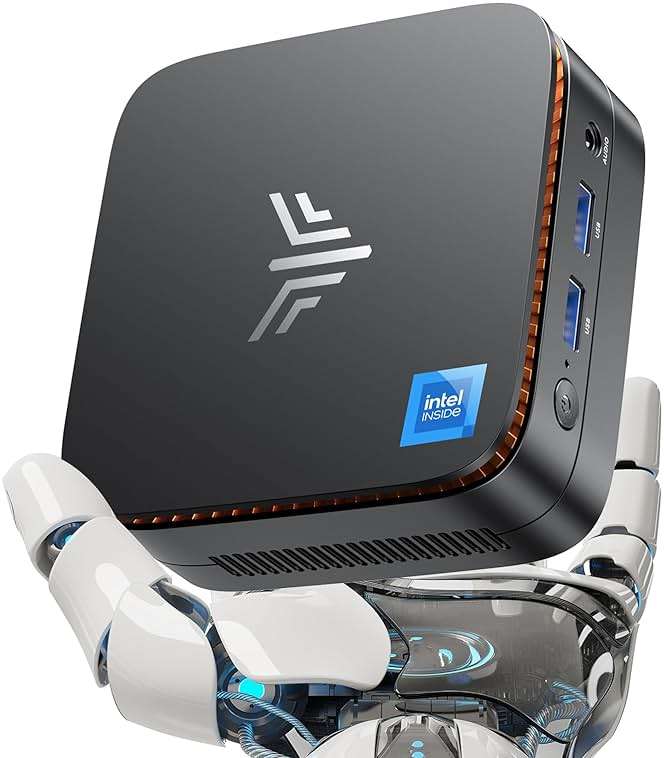 KAMRUI Pinova P1 Mini PC, AMD Ryzen 4300U Mini Computers (Beats N150/3500U, up to 3.7GHz), 16GB RAM 1TB M.2 SSD Micro Desktop PC Support Triple 4K Display| Dual WiFi | BT| Ethernet for Business Home - Image 1