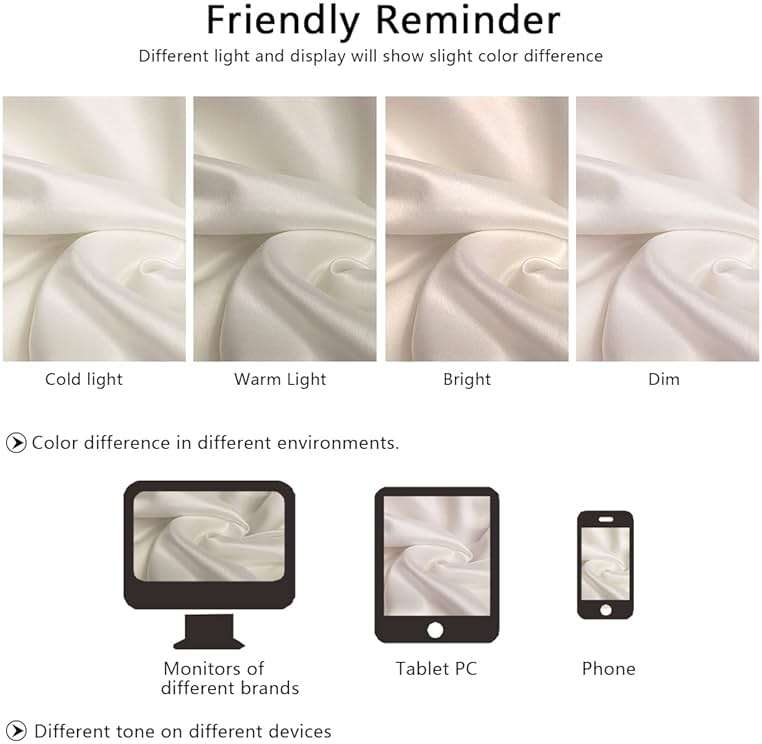 Silk Pillowcase for Hair and Skin, Mulberry Silk Pillow Cases Standard Size, Anti Acne Cooling Sleep Both Sides Natural Silk Satin Pillow Covers with Hidden Zipper, Gifts for Women Men, Ash Blue - Image 8