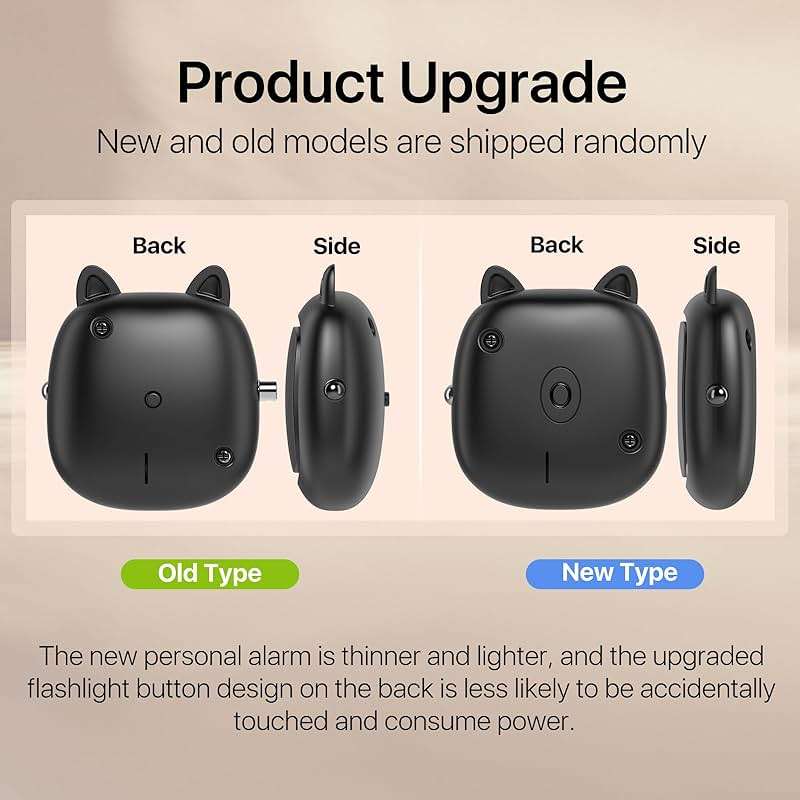 Personal Safety Alarm, VIGOROAD 2 Pack Loud 130dB Siren Emergency Panic Alarm with LED Light, Easy Pull Pin Keychain Self-Defense Security Alarm for Women, Seniors, Kids - Image 6