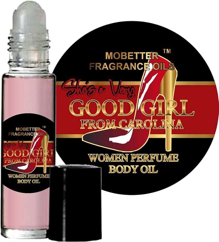 MOBETTER FRAGRANCE OILS She's a Very Good Girl from Carolina Women Perfume Body Oil (0.33 Fluid oz, She's a Very Good Girl from Carolina) - Image 1
