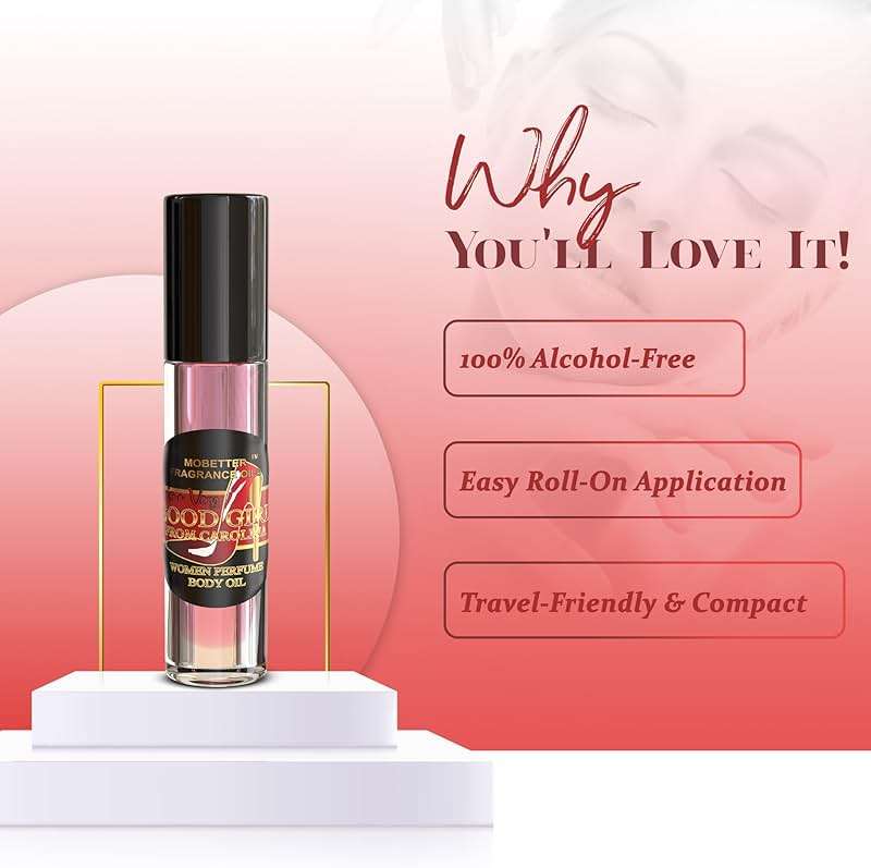 MOBETTER FRAGRANCE OILS She's a Very Good Girl from Carolina Women Perfume Body Oil (0.33 Fluid oz, She's a Very Good Girl from Carolina) - Image 4