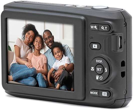 Kodak PIXPRO FZ45 Digital Camera, 16MP Point & Shoot with 4X Optical Zoom, 27mm Wide Angle, 2.7 Inch LCD, 1080p Video, Black - Image 2