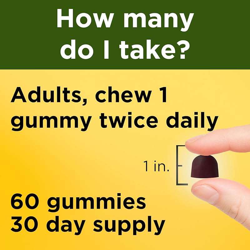Nature Made Ashwagandha Gummies, Vegan, KSM 66 Ashwagandha Supplement for Stress Support, 60 Count, 30-Day Supply - Image 5