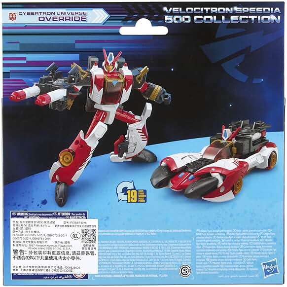 Transformers Generations Legacy Voyager Class Velocitron Speedia 500 Figure Collection: Cybertron Universe Override 18 - Image 4