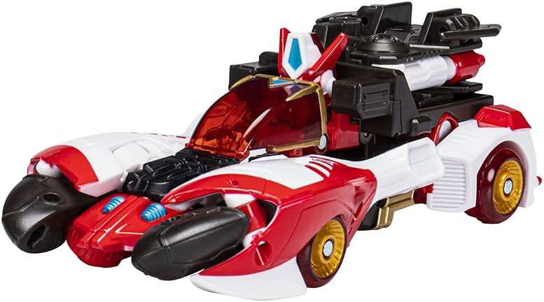 Transformers Generations Legacy Voyager Class Velocitron Speedia 500 Figure Collection: Cybertron Universe Override 18 - Image 6