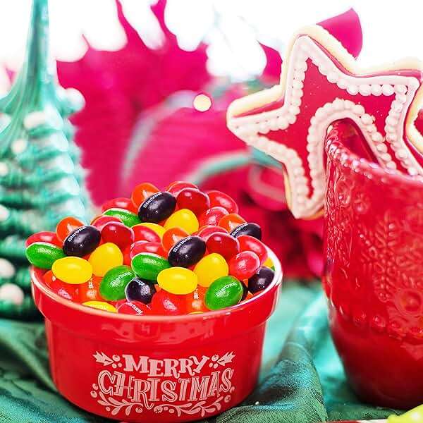 Original Jelly Beans (2 Pound) Holiday Candy - Comes in a Resealable Bag - jelly beans bulk - Perfect for Parties, Christmas Candy Stocking Stuffers - Image 2