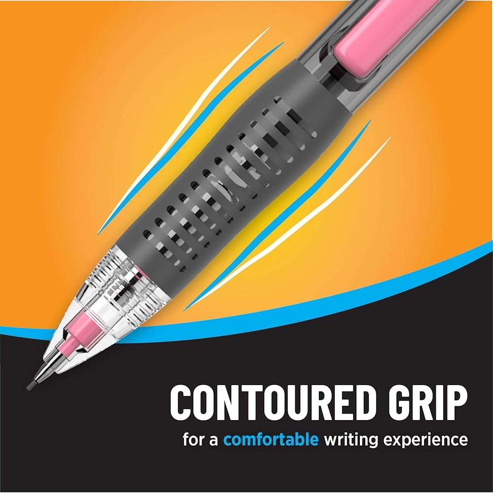 BIC Break Resistant Mechanical Pencils with Erasers, No. 2 Medium Point (0.7 mm), School Supplies for Students and Teachers, 12-Count Pack - Image 5