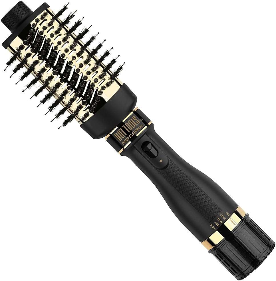 Hot Tools Pro Artist 24K Gold One-Step Small Detachable Blowout & Volumizer | Salon Quality Blowouts at-Home - Image 1