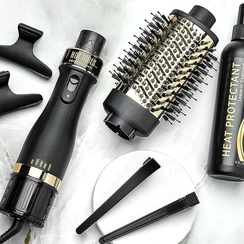 Hot Tools Pro Artist 24K Gold One-Step Small Detachable Blowout & Volumizer | Salon Quality Blowouts at-Home - Image 7