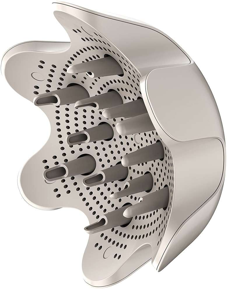 Shark FlexStyle Curl-Defining Diffuser, Attachment for Shark FlexStyle Blow Dryers, Compatible with HD400's Series, Styling Tool for Wavy, Curly, and Coily Hair, Enhance Natural Curls, Stone, XSKHD4DA - Image 1
