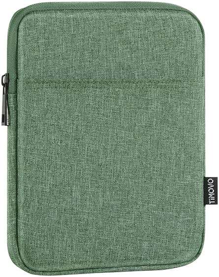 TiMOVO 6-7 Inch Sleeve Case for eReader Book Paperwhite/Colorsoft Signature Edition, Protective Sleeve Cover Pouch Bag Carrying Case for E-Reader/Oasis & Kobo Devices, Bodhi Green - Image 1