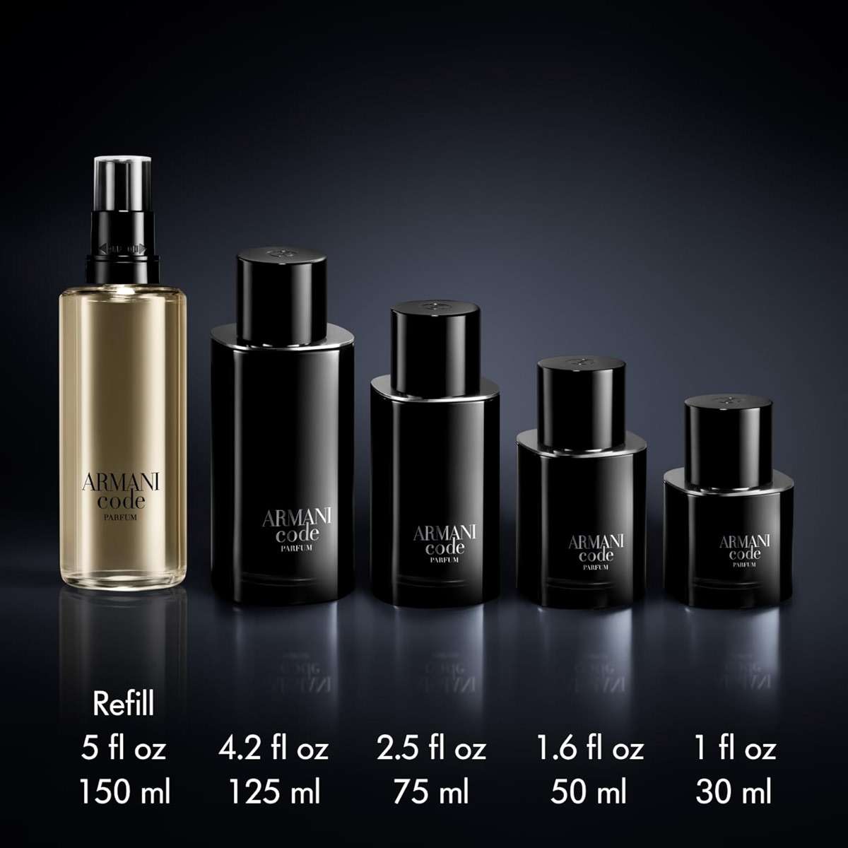 Armani Beauty – Code – Parfum – Cologne for Men – Fresh & Aromatic Men’s Fragrance – Bergamot, Clary Sage, Tonka Bean Notes - Image 4