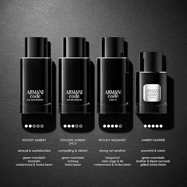 Armani Beauty – Code – Parfum – Cologne for Men – Fresh & Aromatic Men’s Fragrance – Bergamot, Clary Sage, Tonka Bean Notes - Image 5