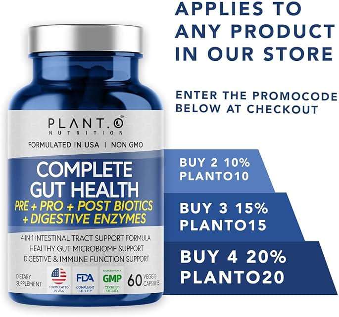4-in-1 Gut Health Support – Prebiotics + Probiotics + Postbiotics + Digestive Enzymes for Women and Men – DE111 Spore Probiotic for Digestive Support & Bloating – Non-GMO – 60 Veggie Capsules - Image 11