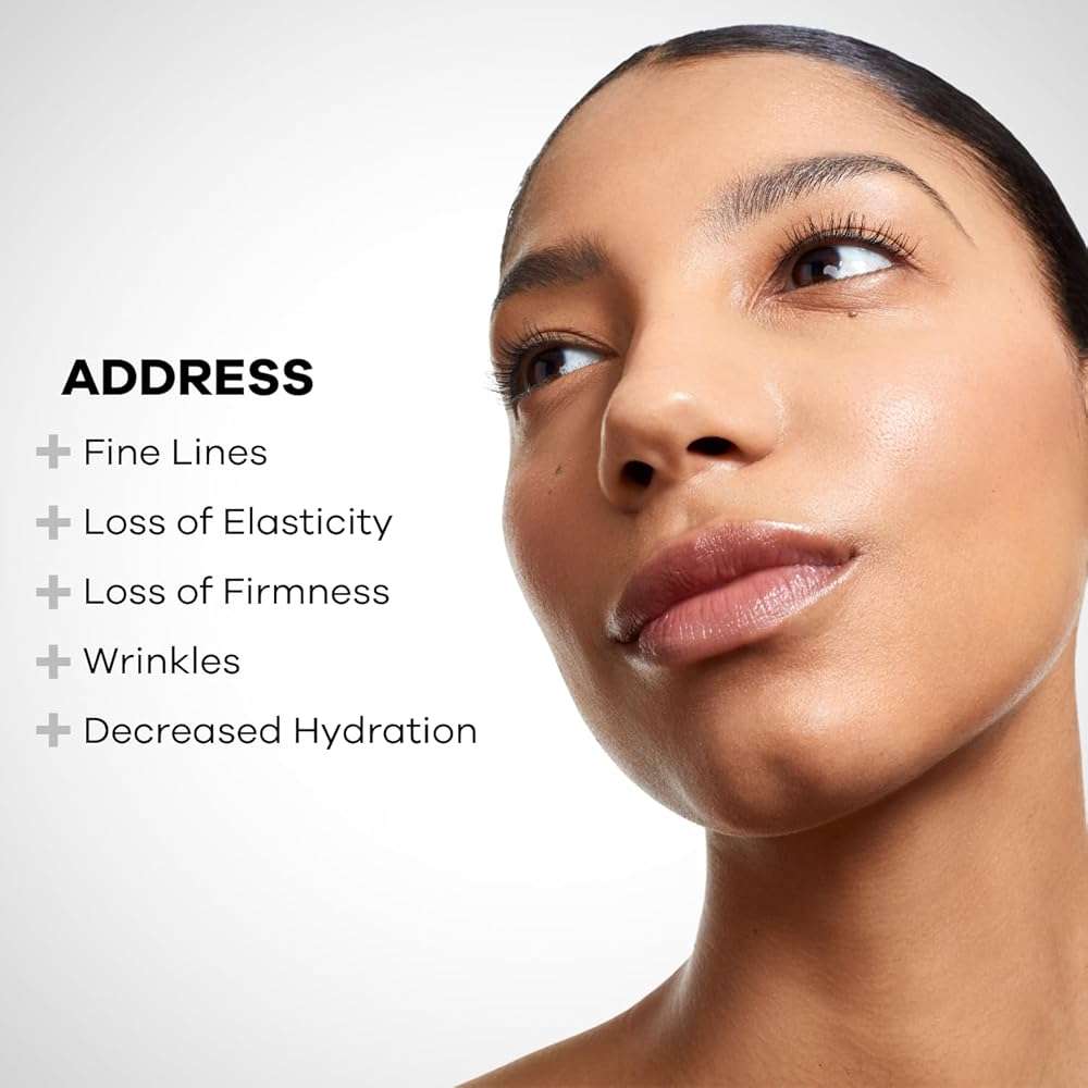 Clinical Skin Polypeptide Firming Serum, for Fine Lines and Wrinkles, Anti-Aging Serum, Antioxidants, Hyaluronic Acid, Night and Day, 1.7 Ounces - Image 4