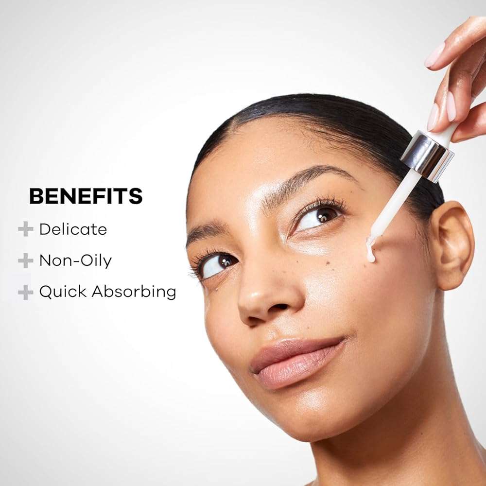 Clinical Skin Polypeptide Firming Serum, for Fine Lines and Wrinkles, Anti-Aging Serum, Antioxidants, Hyaluronic Acid, Night and Day, 1.7 Ounces - Image 5