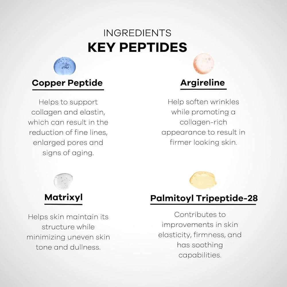 Clinical Skin Polypeptide Firming Serum, for Fine Lines and Wrinkles, Anti-Aging Serum, Antioxidants, Hyaluronic Acid, Night and Day, 1.7 Ounces - Image 9