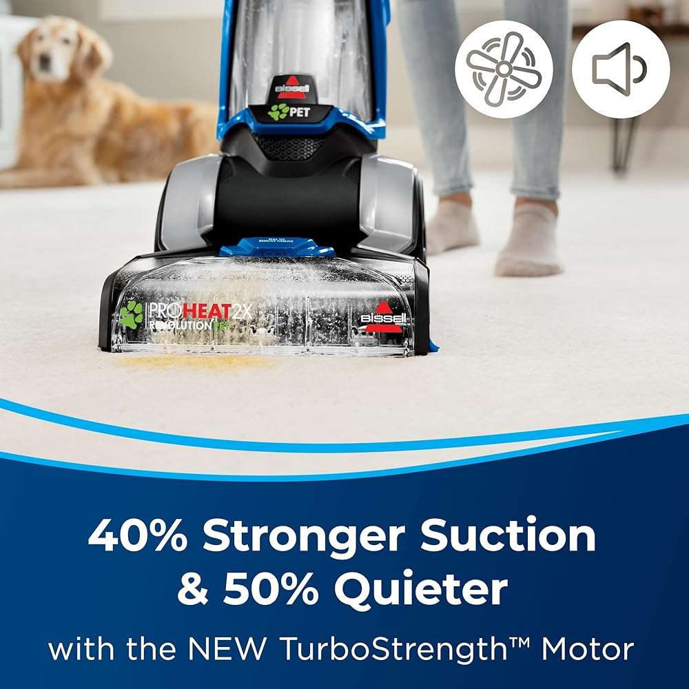 BISSELL ProHeat 2X Revolution Pet Turbo Upright Carpet Cleaner, 35799 - Image 3