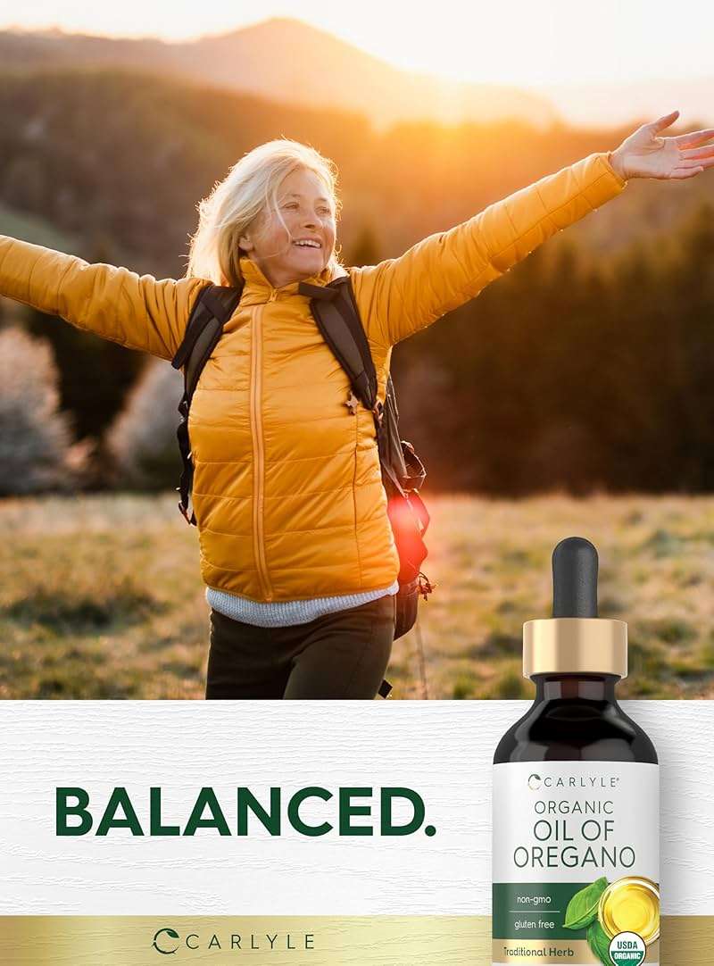 Carlyle Organic Oil of Oregano Liquid Drops - 2 fl oz - 1 Year Supply | Vegan Herbal Supplement | Non-GMO, Gluten Free - Image 6