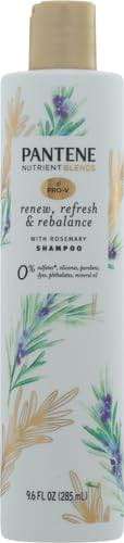 Pantene Sulfate Free Shampoo, Detangling Shampoo with Rosemary, Color Safe, 9.6 oz - Image 2