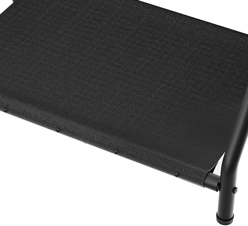 HOOBRO Luggage Rack, Folding Suitcase Stand with Fabric Storage Shelf for Guest Room, Bedroom, Hotel, Holds up to 100 lb, 27 x 15.3 x 22 Inches, Space Saving, Black BK04XL01 - Image 9