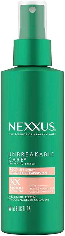 Nexxus Root Lift Thickening Spray Unbreakable Care with ProteinFusion Blend of Biotin, Keratin & Collagen Amino Acids, 6 oz - Image 1