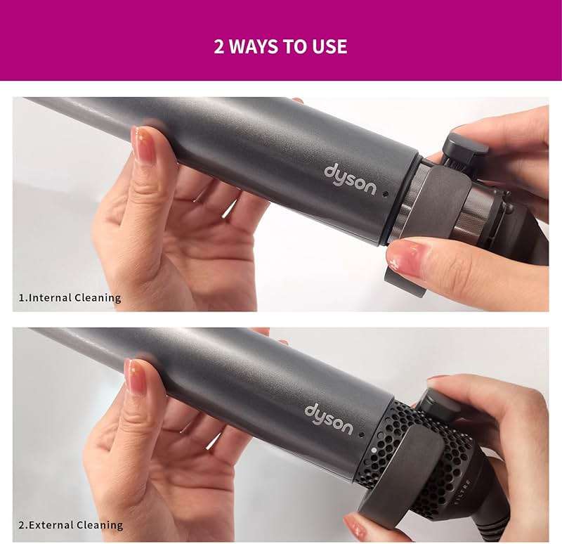 Filter Cleaning Brush Compatible with Dyson Airwrap Styler HS01 HS05, Filter Cleaning Brush Attachment - Image 5
