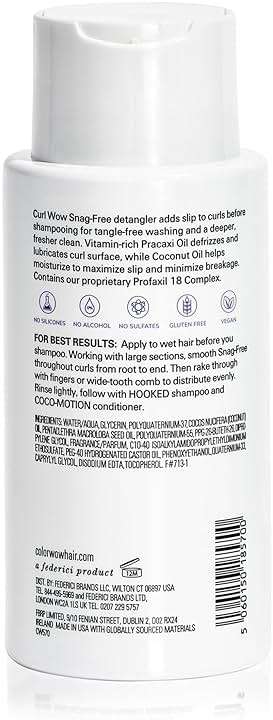 COLOR WOW Curl Wow Snag-Free Pre-Shampoo Detangler, Curl Detangler for Tangle-Free Washing and Reduced Breakage - Image 2