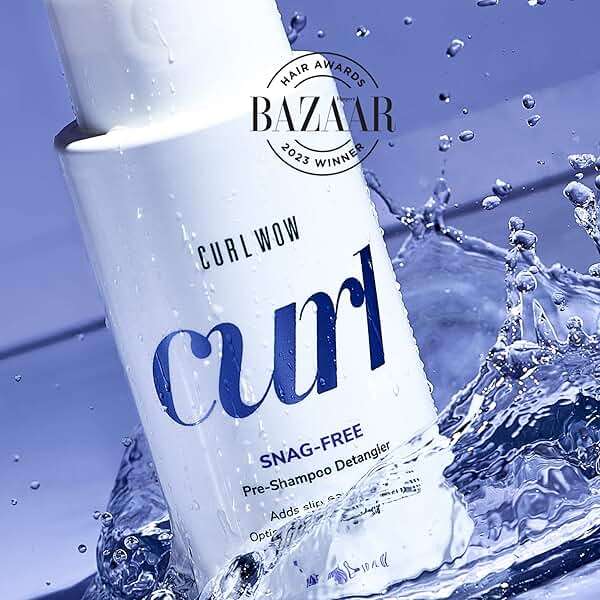 COLOR WOW Curl Wow Snag-Free Pre-Shampoo Detangler, Curl Detangler for Tangle-Free Washing and Reduced Breakage - Image 3