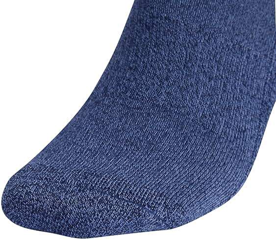 adidas Men's Athletic Cushioned No Show Socks (6 Pairs) Durable & Comfortable - Image 4