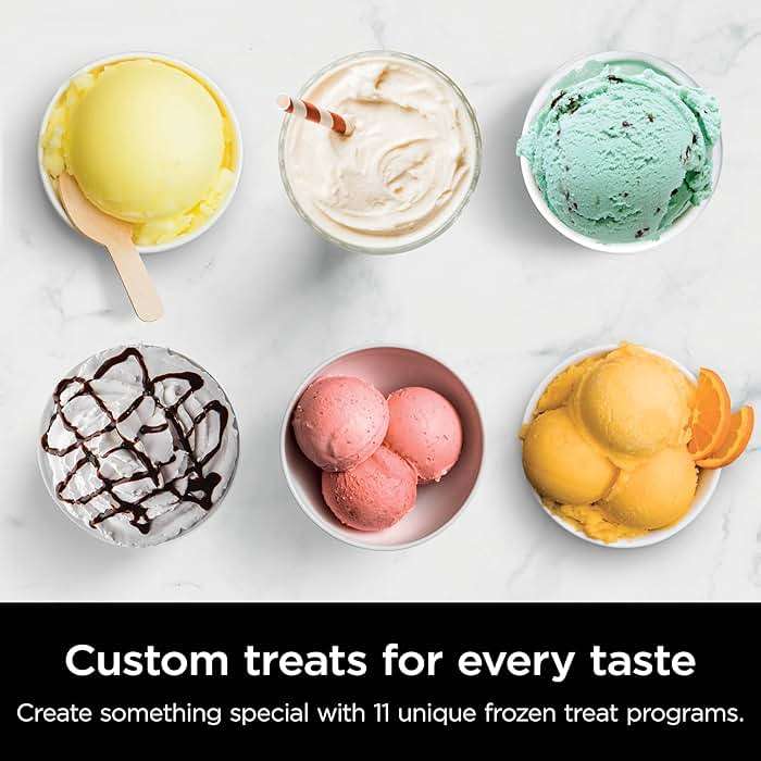 Ninja CREAMi Deluxe Ice Cream Maker | 11-in-1 Create Frozen Desserts, Sorbet, Milkshakes, Yogurt & More | Includes 2 Dishwasher Safe XL 24 Oz. Tubs with storage lids | Silver | NC501 - Image 11