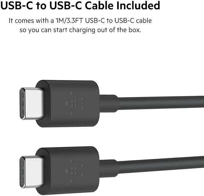 Belkin 37W Dual Port Fast Car Charger with 3.3ft USB-C Cable Included, USB-C 25W PPS Port and USB-A 12W Port for Galaxy S23, S23+, Ultra, Note20, iPhone 14, 13, 12, 11, Pro, Max, Mini and More - Image 6