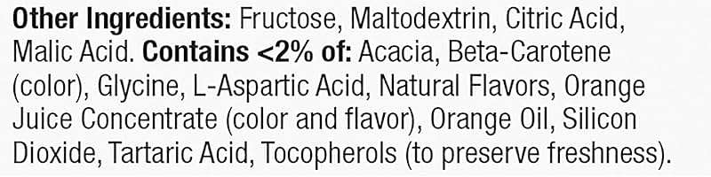 Emergen-C 1000mg Vitamin C Powder for Daily Immune Support Caffeine Free Vitamin C Supplements with Zinc and Manganese, B Vitamins and Electrolytes, Super Orange Flavor - 2 Count - Image 9
