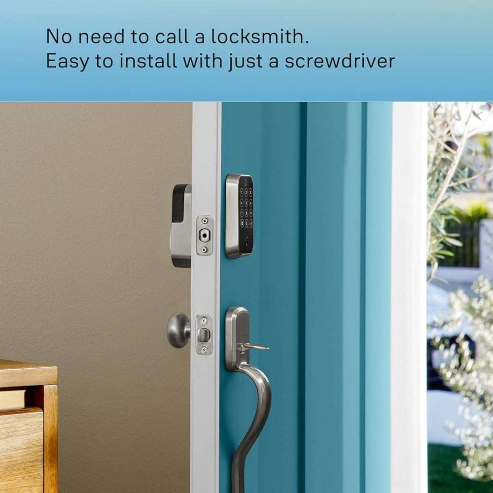 Yale Security Assure Lock 2 Deadbolt, Black Suede Keyed Smart Entry Door Lock with Wi-Fi Connected Keypad for Code Entry and Remote Access, YRD410-WF1-BSP - Image 5