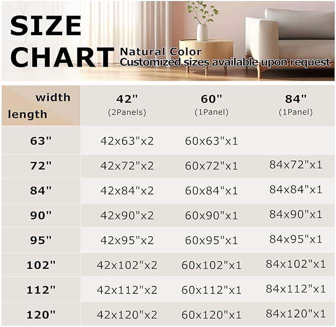 Vision Home Natural Pinch Pleated Semi Sheer Curtains Textured Linen Blended Light Filtering Window Curtains 84 inch for Living Room Bedroom Pinch Pleat Drapes with Hooks 2 Panels 42" Wx84 L - Image 7
