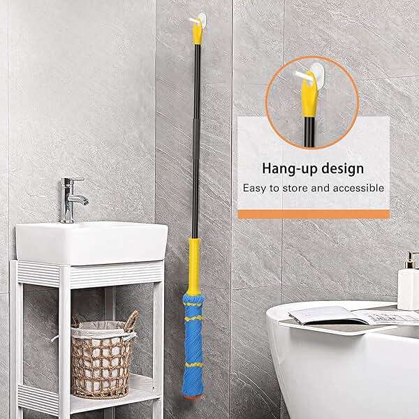 Self-Wringing Twist Mops for Floor Cleaning, Microfiber Floor mop with 57 " Long Handle, Easy Wringing Mop for Hardwood Commercial Household Clean - Image 6