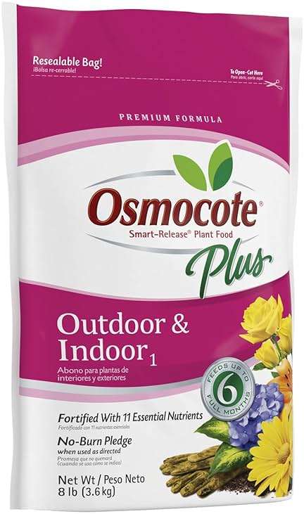 Osmocote Smart-Release Plant Food Plus Outdoor & Indoor1 - Granular, Continuous Release Plant Fertilizer with 11 Essential Nutrients, 8 lbs. - Image 3