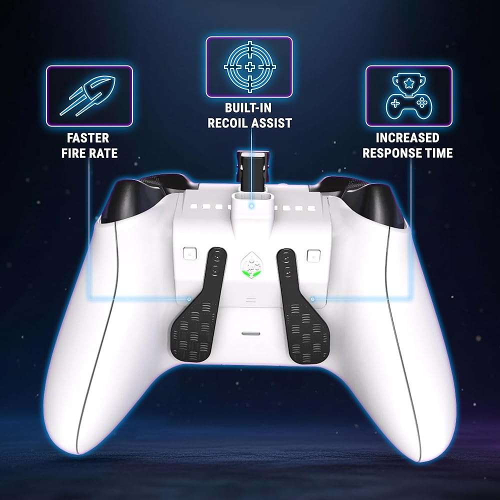 Collective Minds Strike Pack Wired Dominator for Xbox Series X|S and Xbox One – Controller Mods with Remappable Paddles, Anti-Recoil MODS, and FPS Enhancements – Precision Fit for Xbox Controllers - Image 4