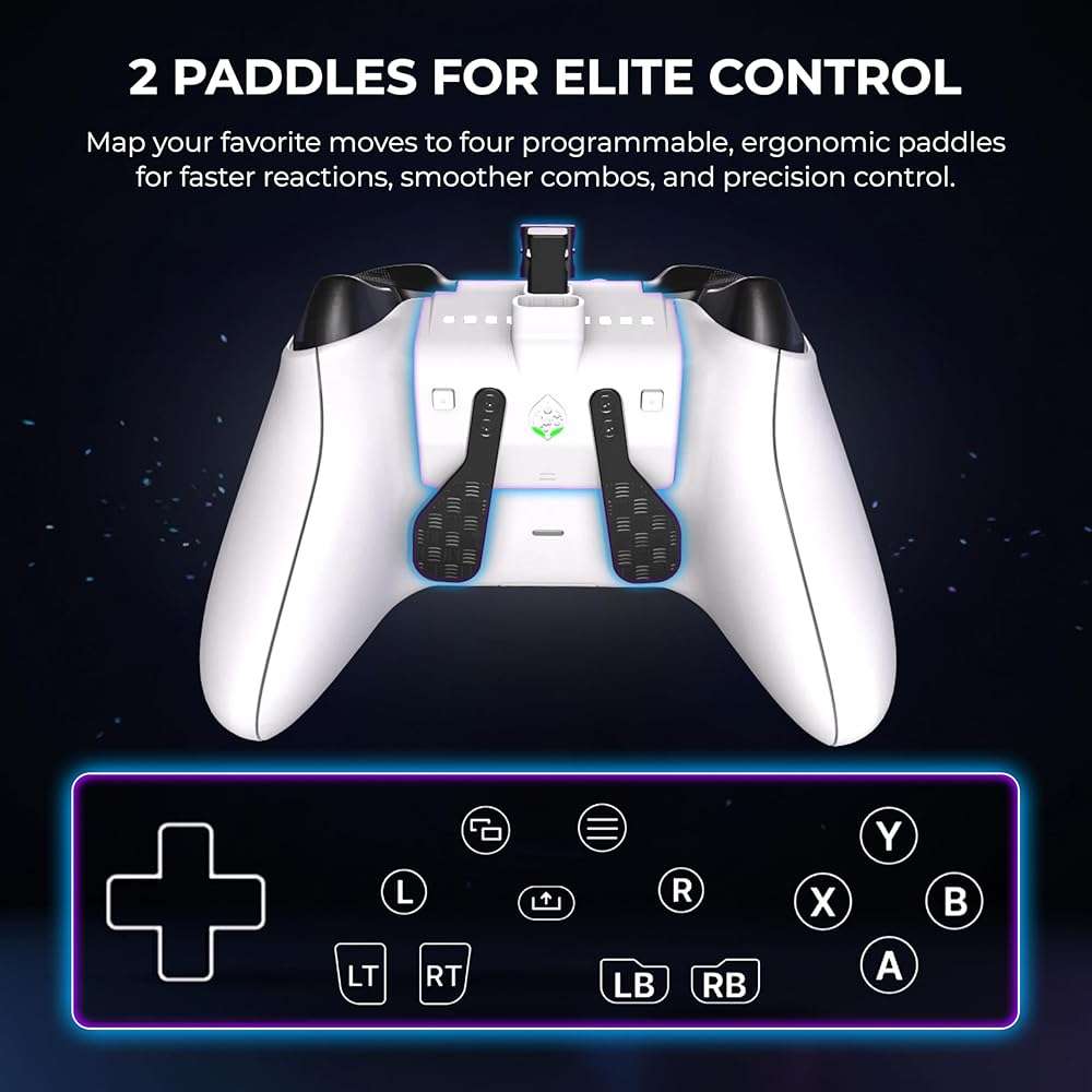 Collective Minds Strike Pack Wired Dominator for Xbox Series X|S and Xbox One – Controller Mods with Remappable Paddles, Anti-Recoil MODS, and FPS Enhancements – Precision Fit for Xbox Controllers - Image 6