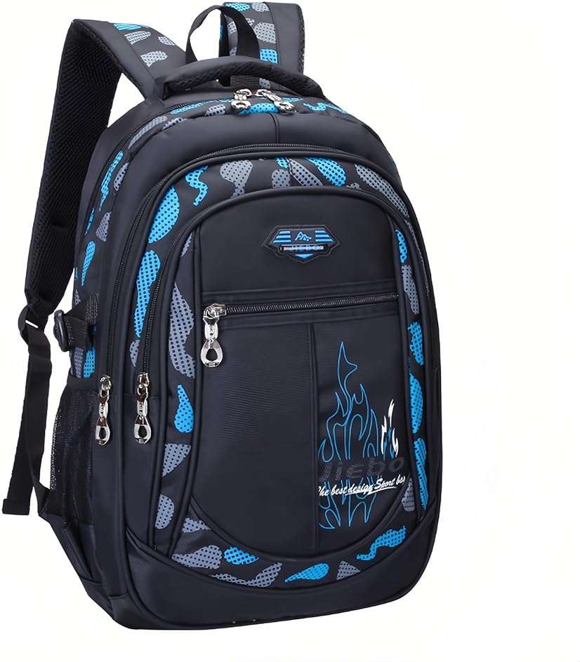 Bansusu Boys Backpack for Kids School Bag, Primary Middle School Backpack for Boys Bookbags - Image 1