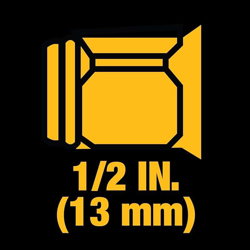 DEWALT 20V MAX Cordless Impact Wrench Kit, 20V MAX, 1/2" Hog Ring With 4-Mode Speed, Includes Battery, Charger and Kit Bag (DCF900P1) - Image 7