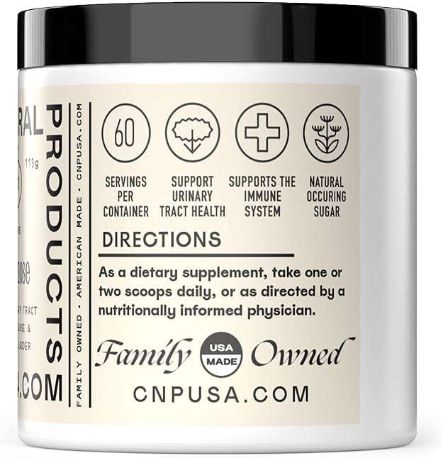D Mannose Powder Supplement 4oz - D Mannose for UTI Support, Pure D-Mannose Powder for Bladder Urinary Tract Health, Easy Mix Concentrate, No Fillers, Non GMO Gluten Free, Kosher Certified Made USA - Image 2