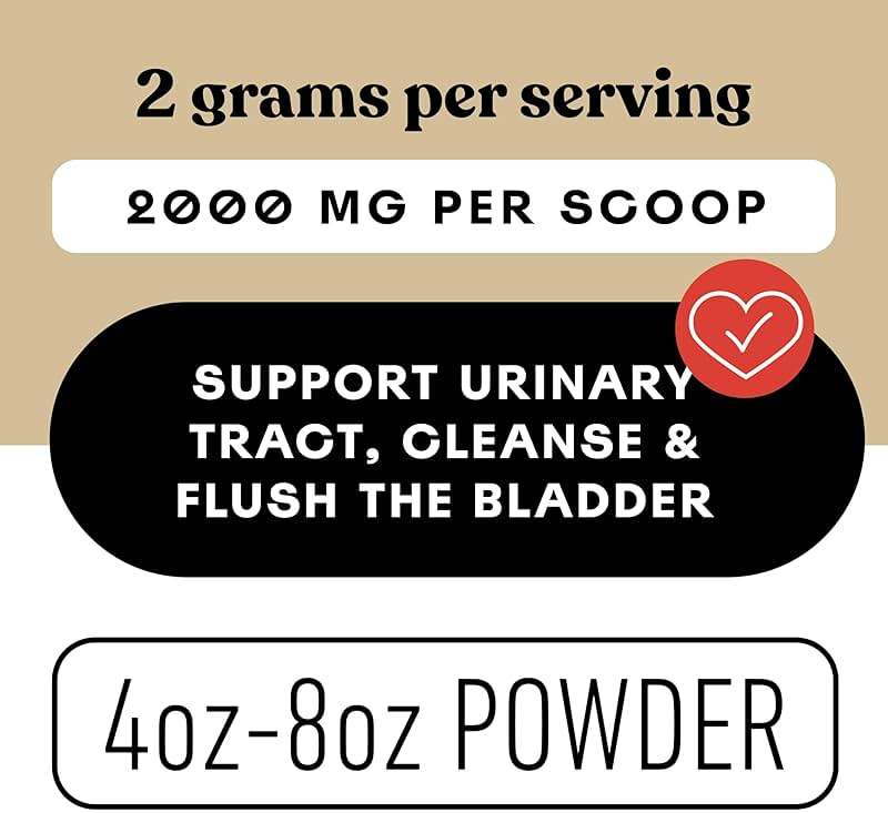 D Mannose Powder Supplement 4oz - D Mannose for UTI Support, Pure D-Mannose Powder for Bladder Urinary Tract Health, Easy Mix Concentrate, No Fillers, Non GMO Gluten Free, Kosher Certified Made USA - Image 5