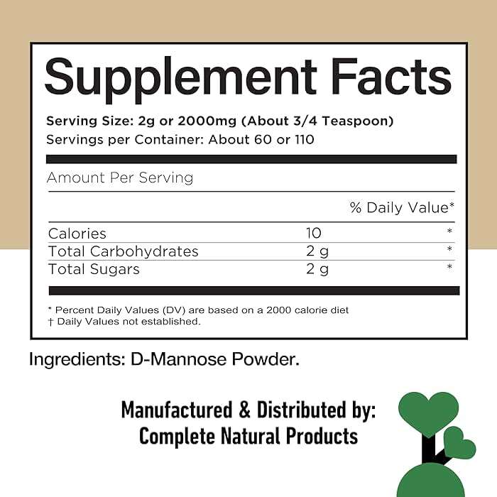 D Mannose Powder Supplement 4oz - D Mannose for UTI Support, Pure D-Mannose Powder for Bladder Urinary Tract Health, Easy Mix Concentrate, No Fillers, Non GMO Gluten Free, Kosher Certified Made USA - Image 6