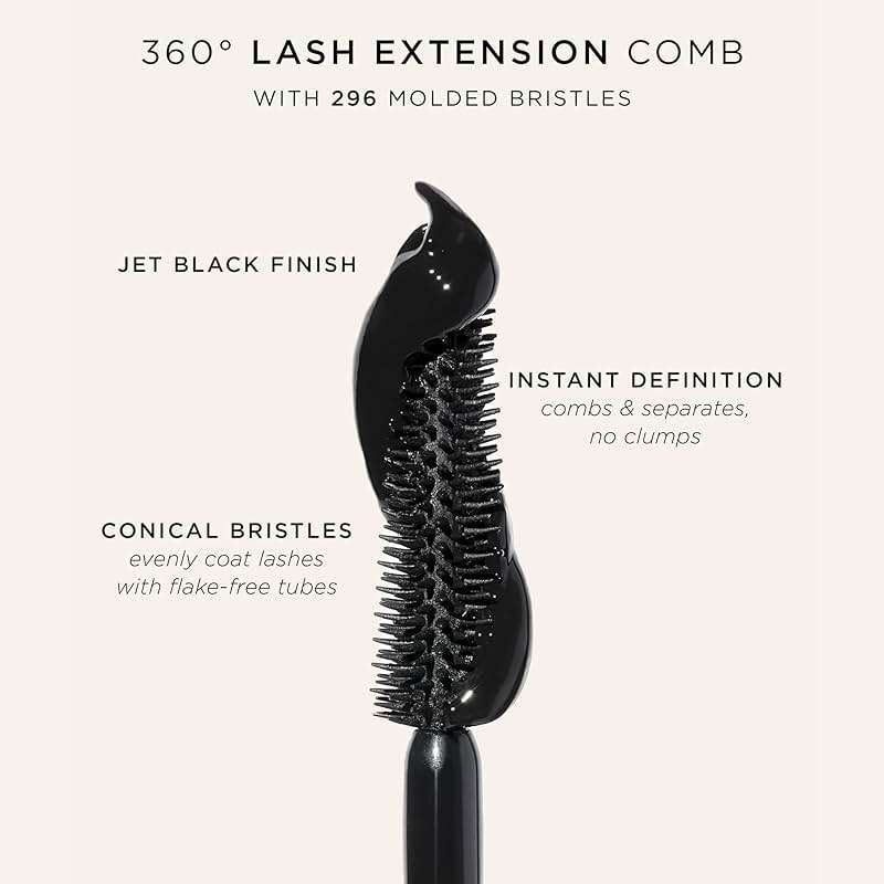 tarte tartelette tubing mascara – Lash Extensions in a Tube, Easy-to-Remove Eye Makeup, Clinically Proven to Volumize & Curl, 24Hr Smudge-Proof Longwear, Vegan & Cruelty-Free - Image 8